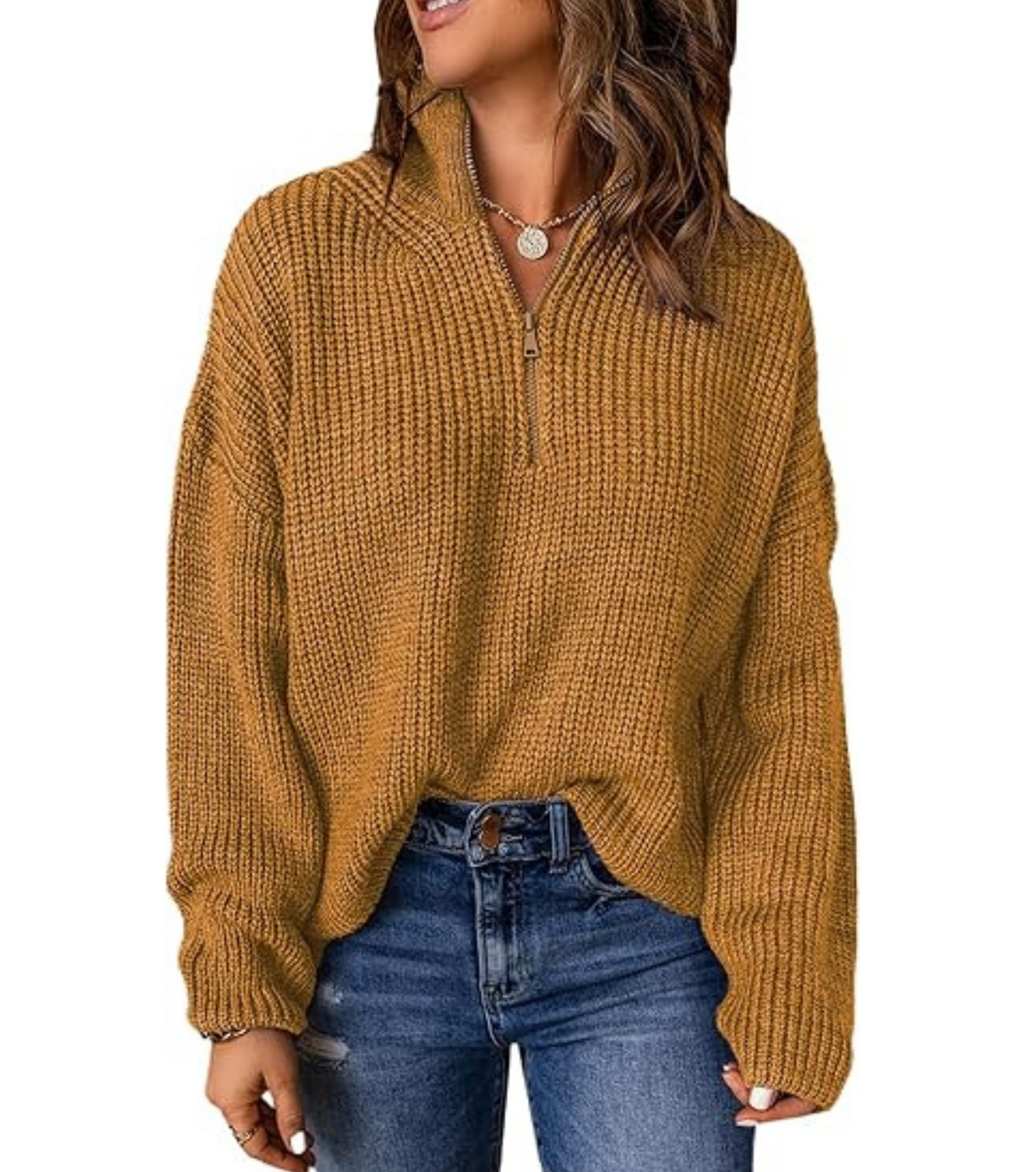 Verena - Half zip sweater voor dames
