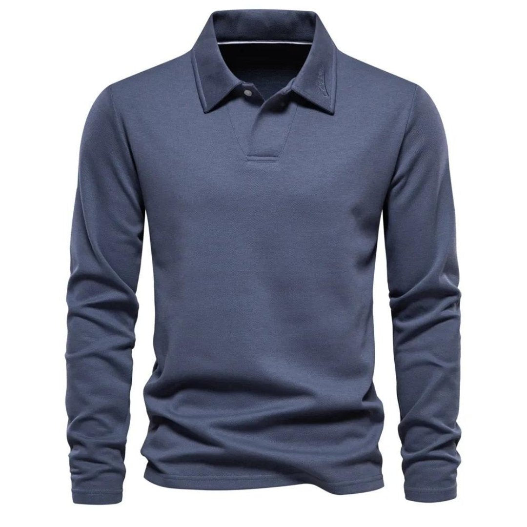 Brandon - Poloshirt lange mouwen