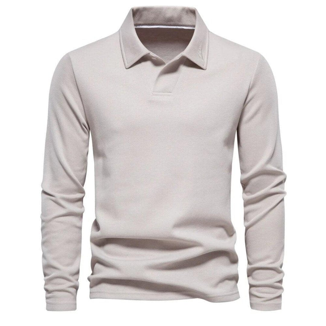 Brandon - Poloshirt lange mouwen