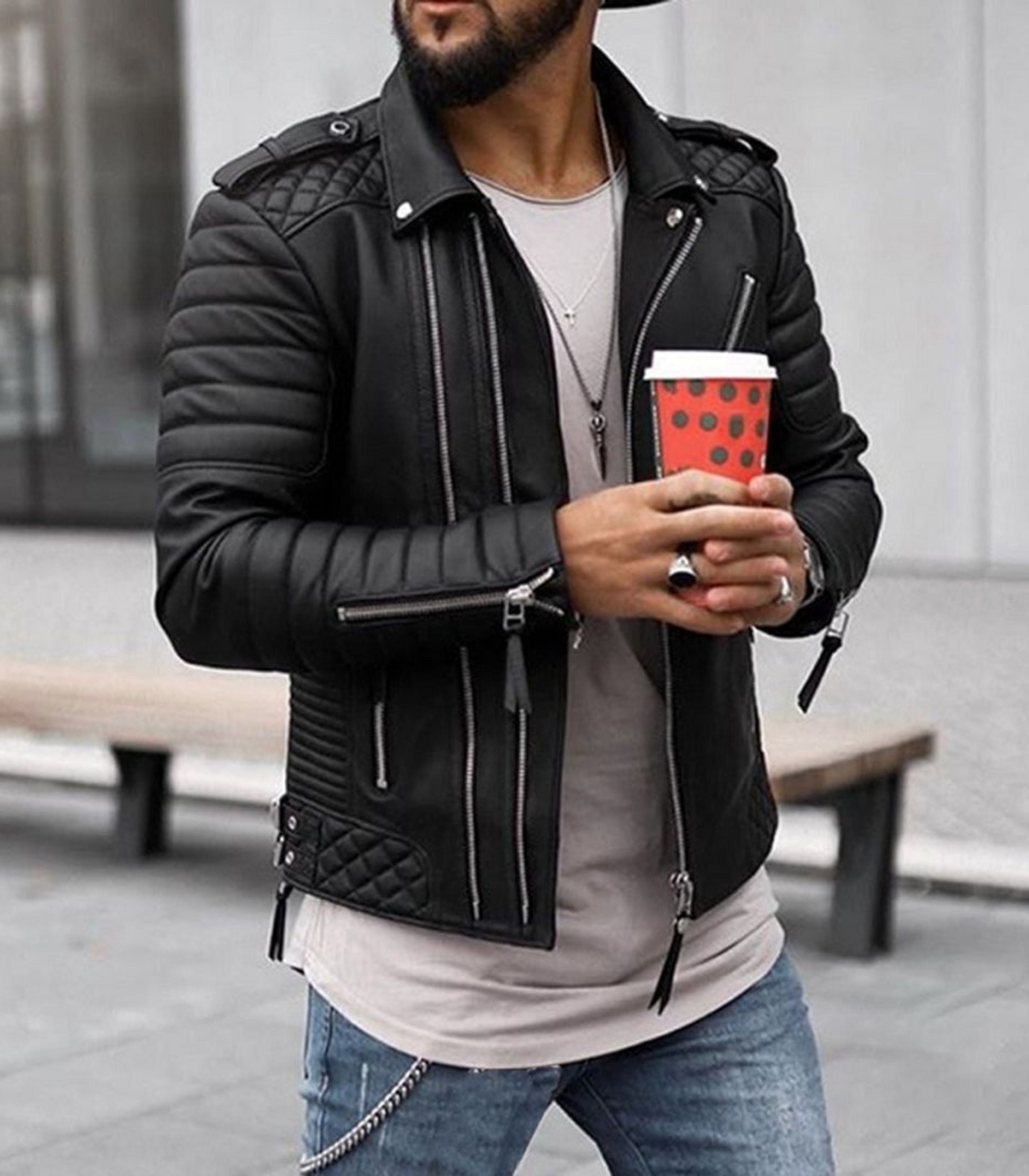Savio - Leren jacket
