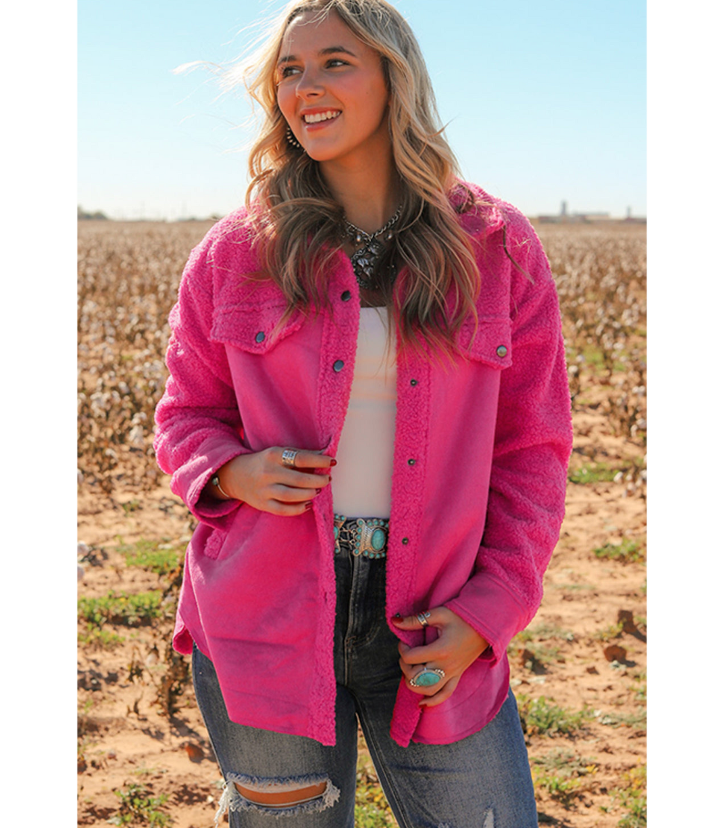 Krista - Teddy stijl jacket