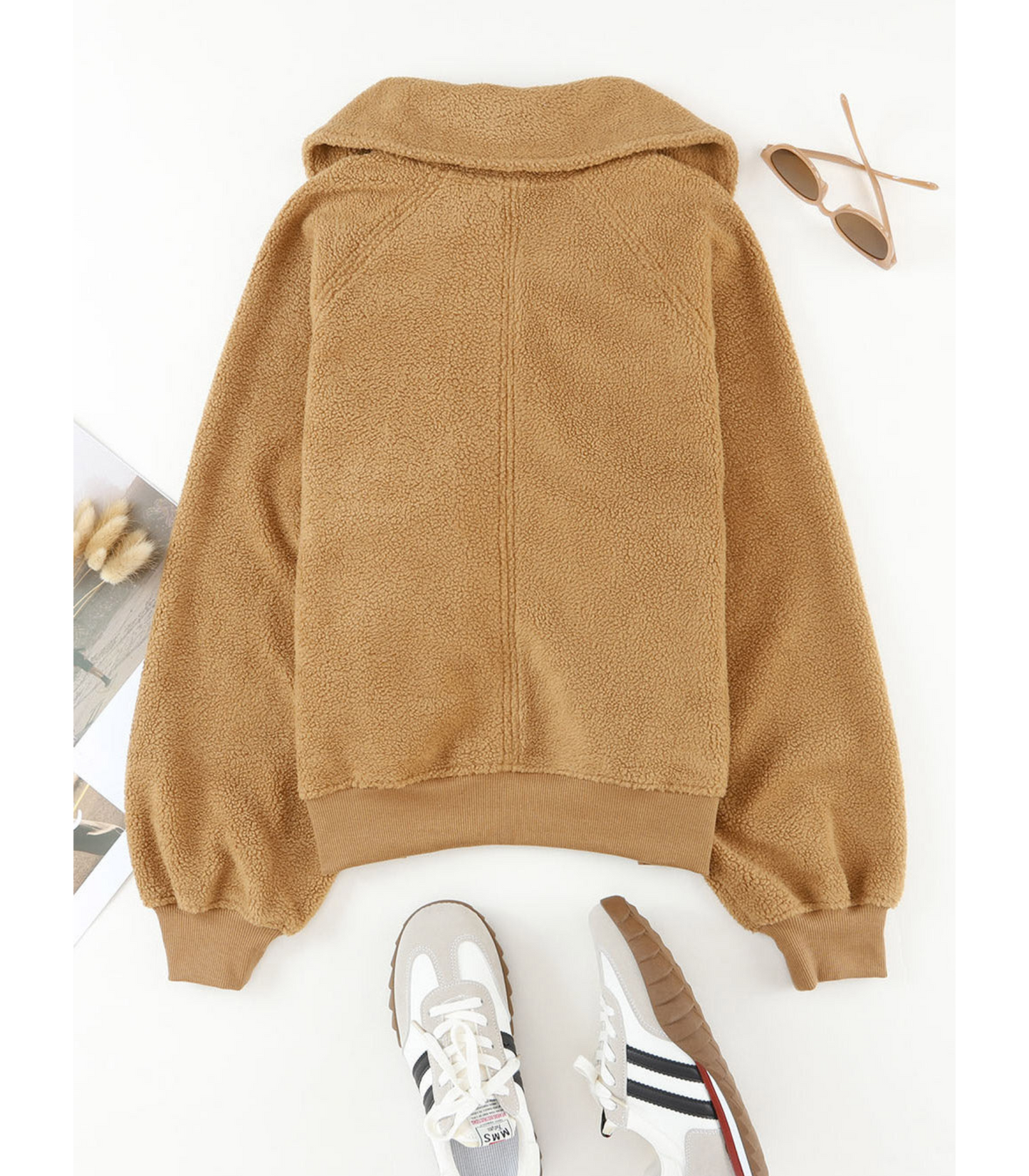 Quirine - Zachte jacket met capuchon