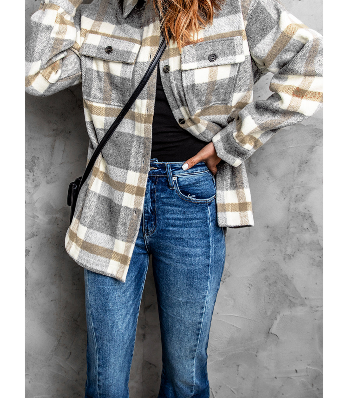 Neda - Geruite jacket voor vrouwen