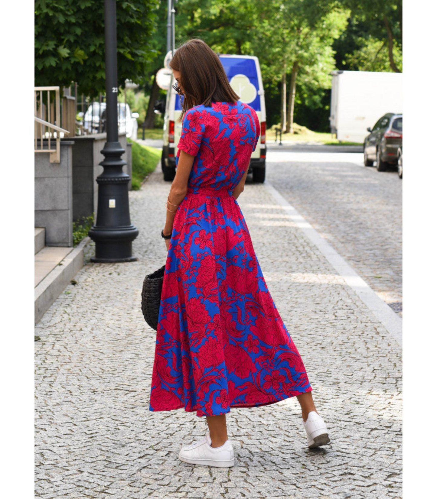 Carmen - bloemen jurk