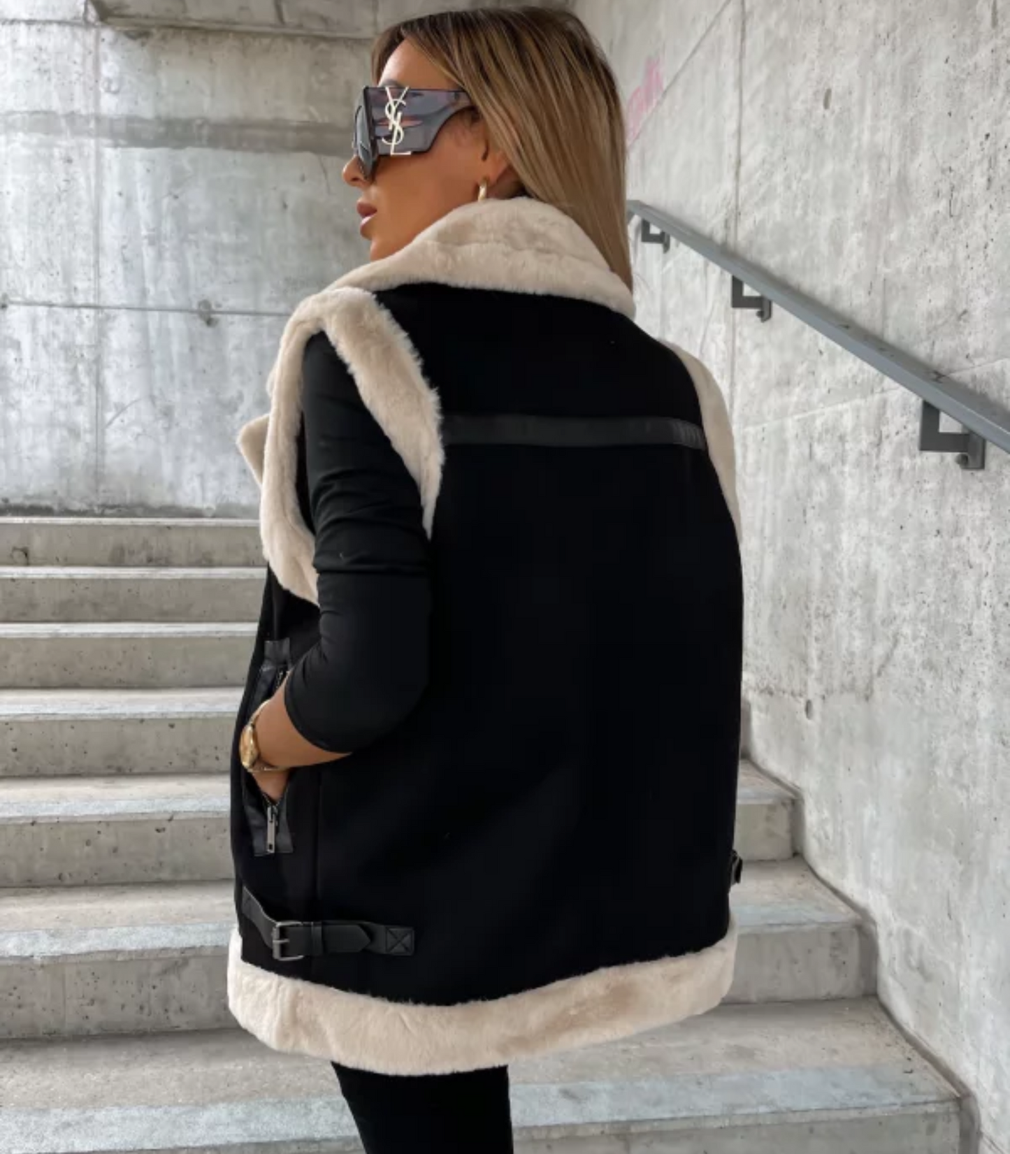 Wendy - bodywarmer wollen