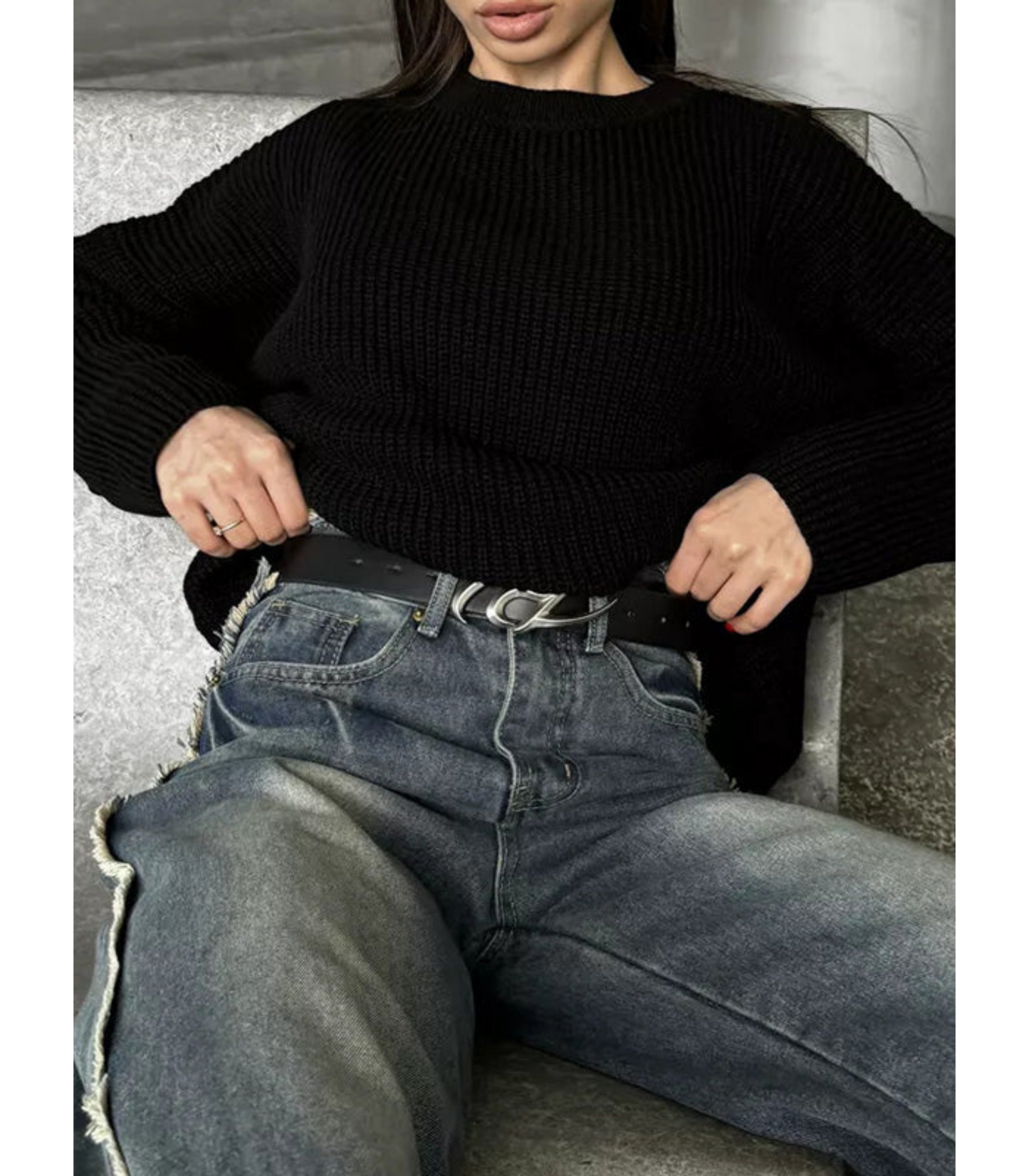 Alejandra - oversized losse warme trui