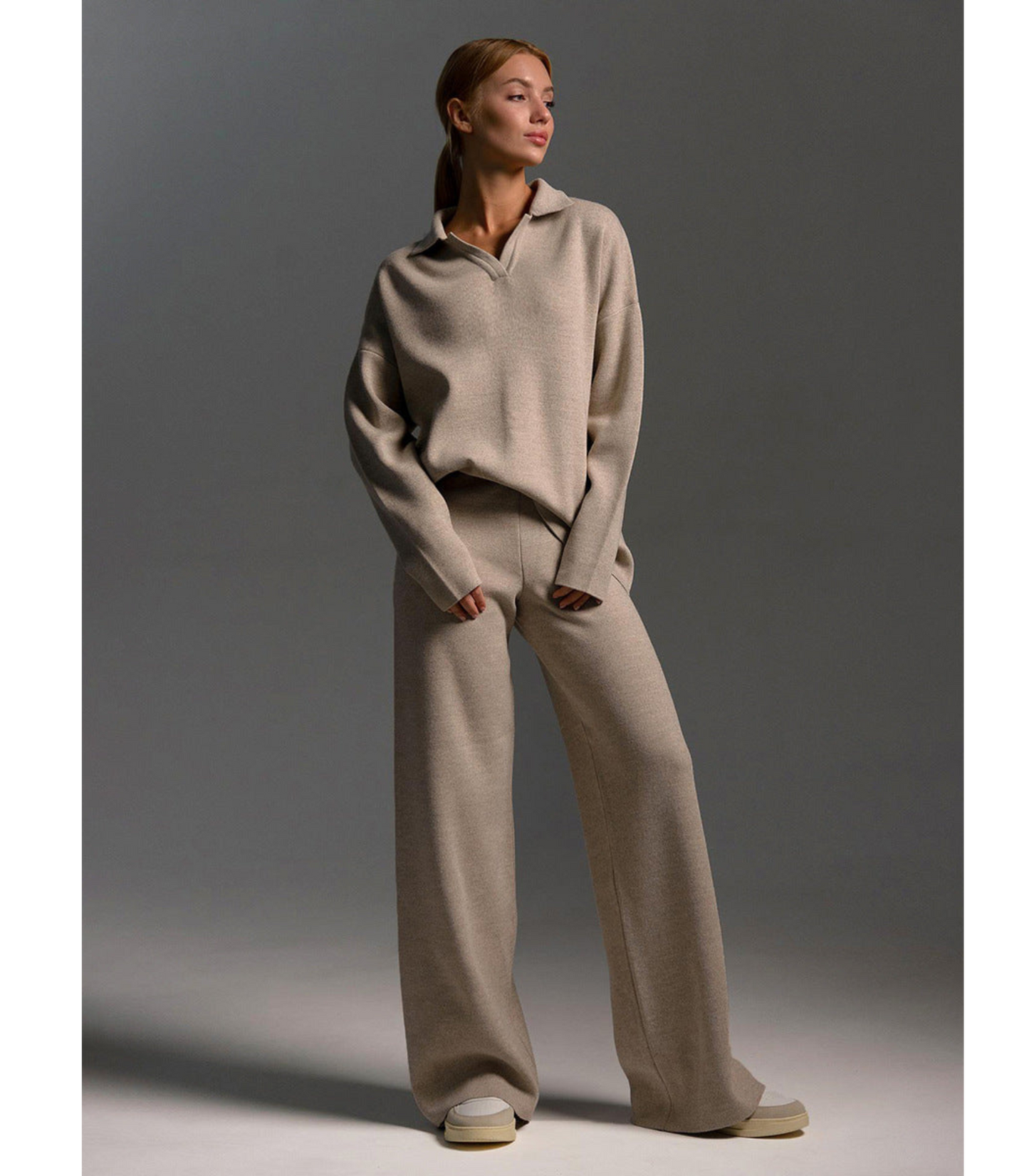 Elena – Knitted Tracksuit voor Dames