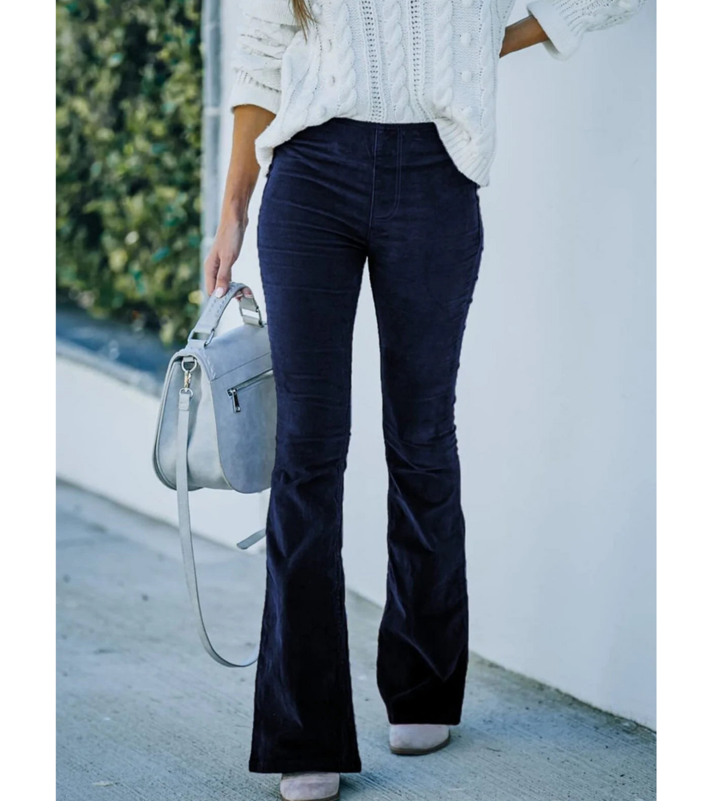 Isabella – High Waist Flare Pants voor Dames: Stijlvol en Comfortabel