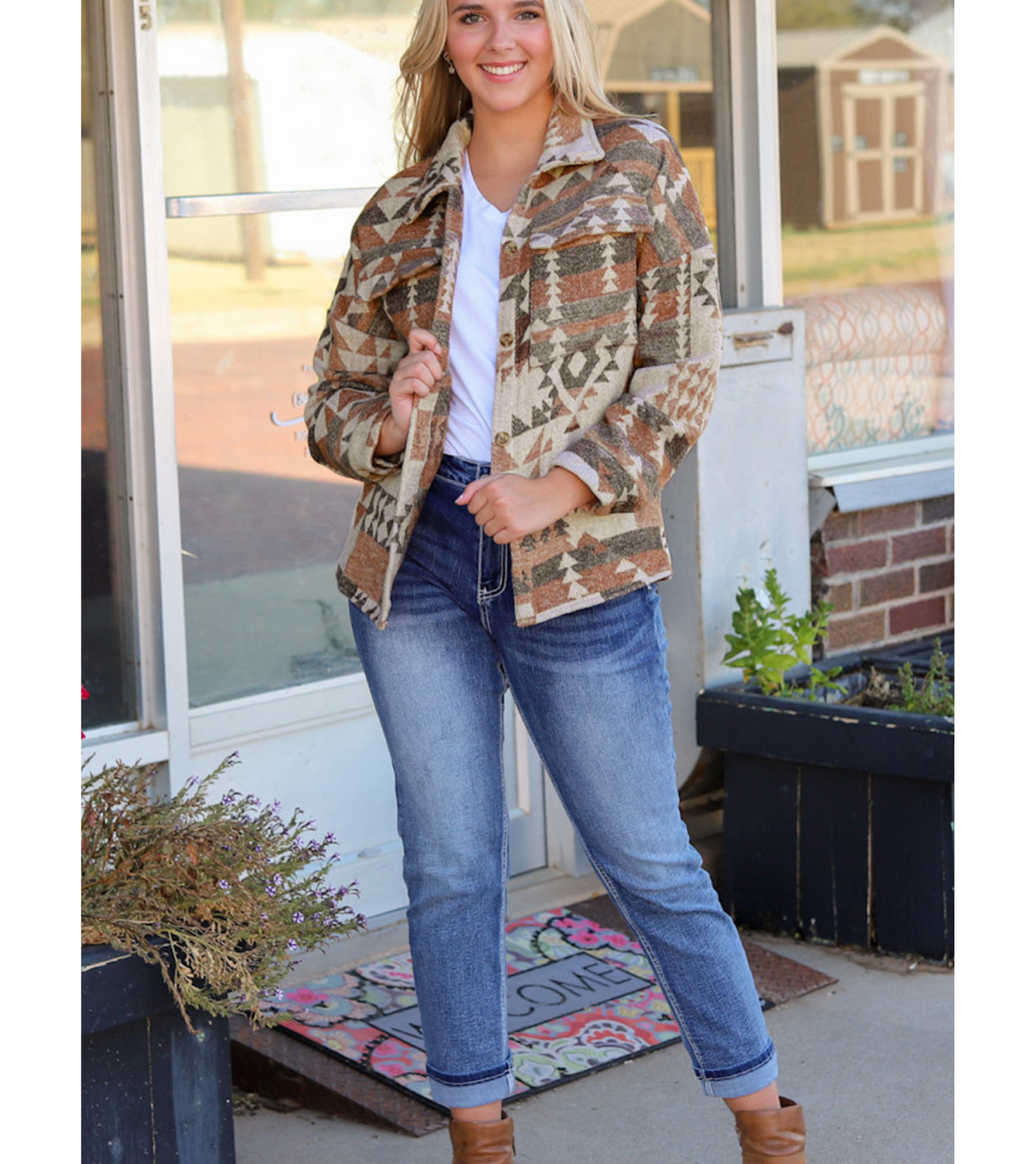 Jazlyn - jacket with belt