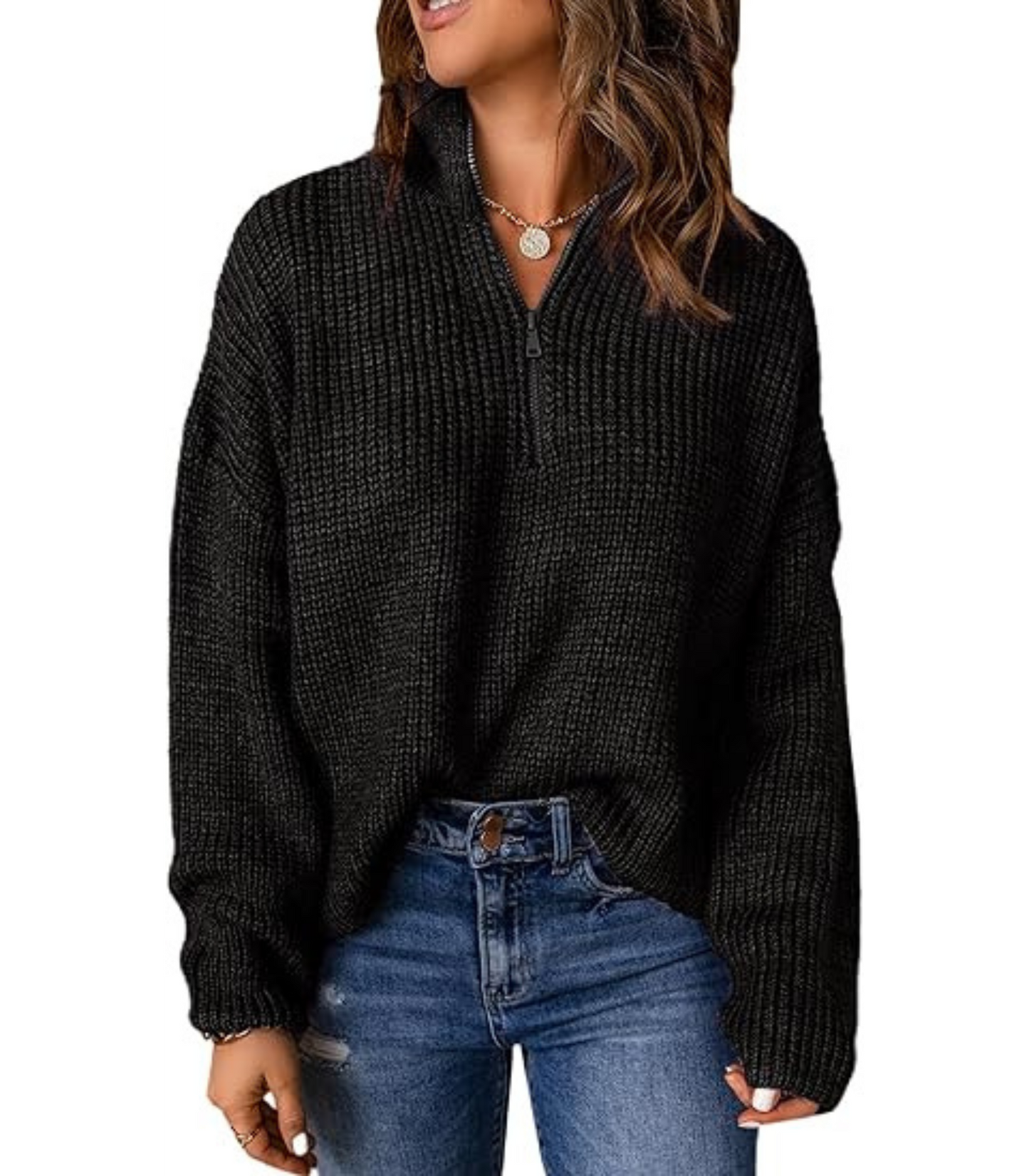 Verena - Half zip sweater voor dames