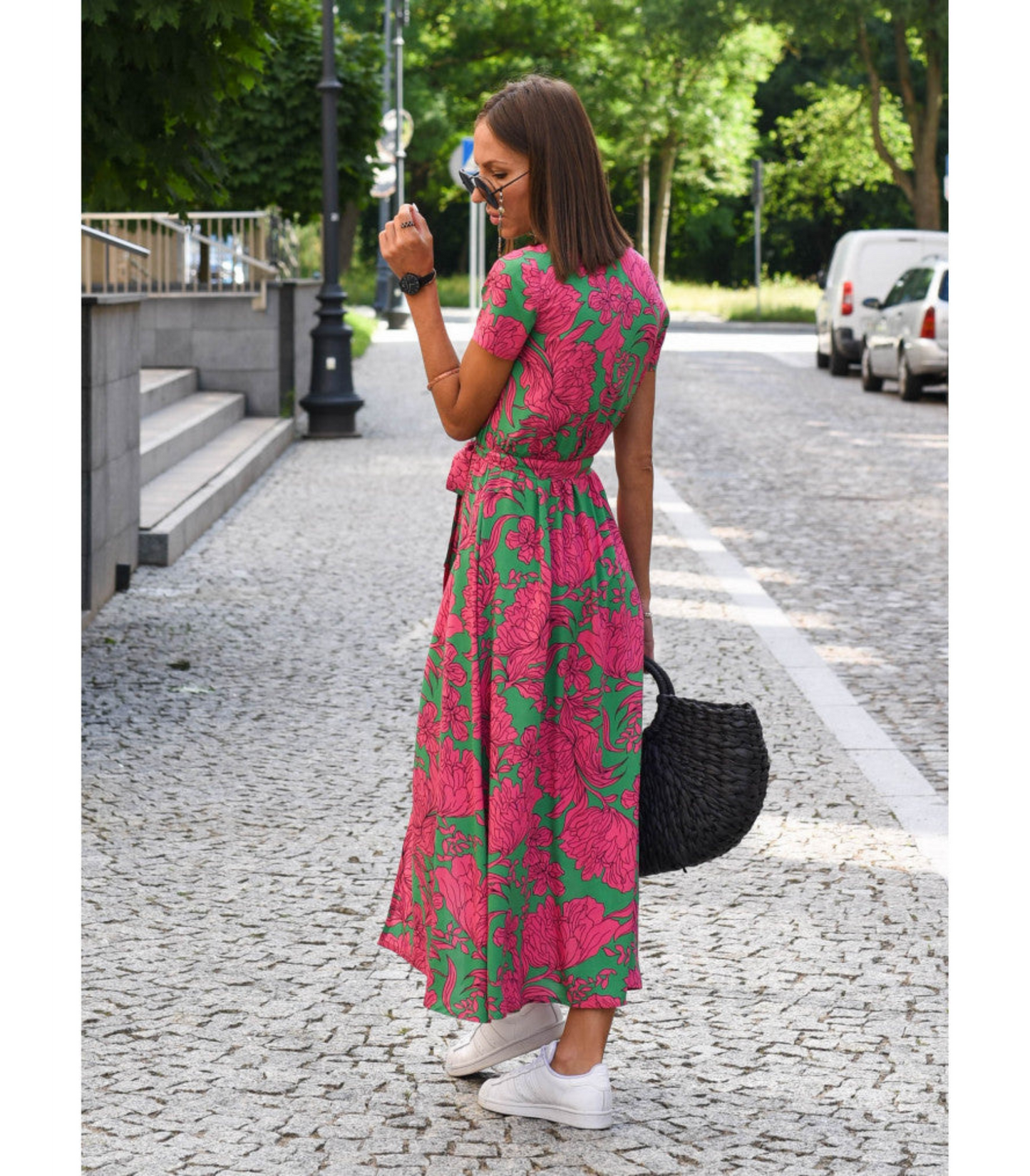 Carmen - bloemen jurk