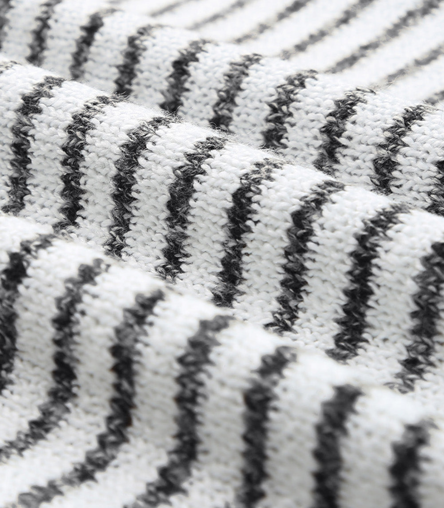 Shirly - Grijs Gestreepte Coltrui