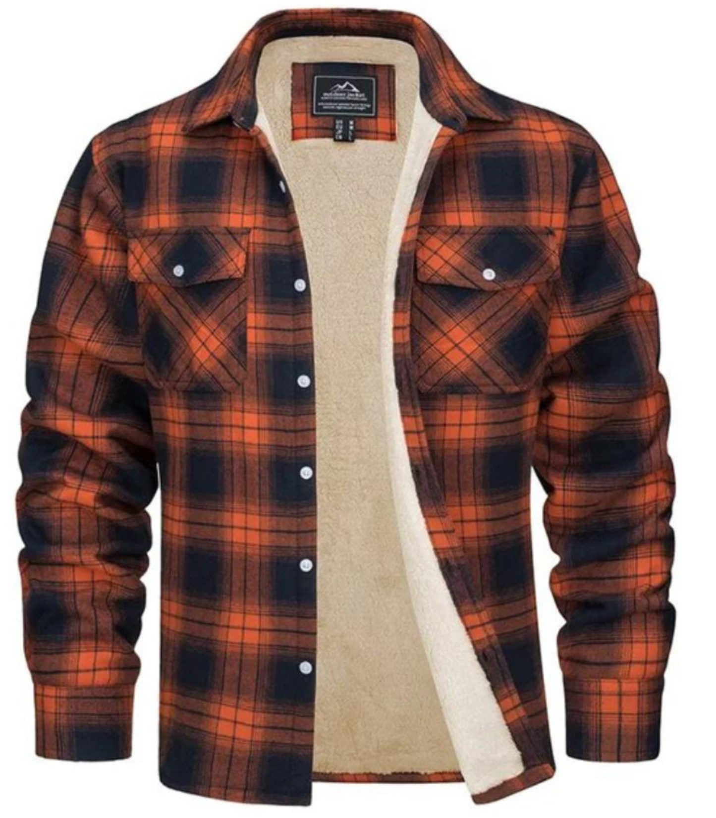 Ralph - fleece gevoerde geruite jacket
