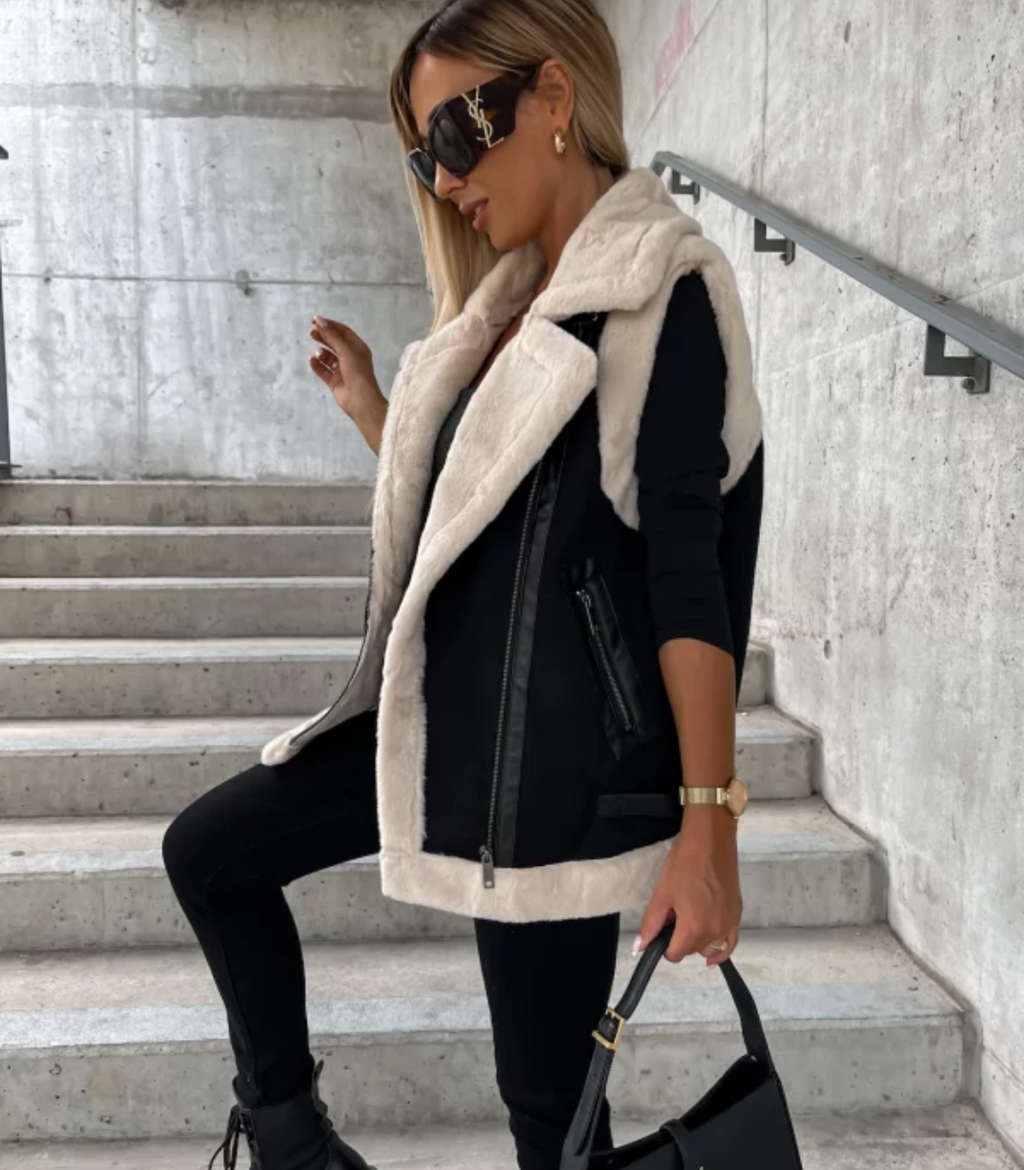 Wendy - bodywarmer wollen