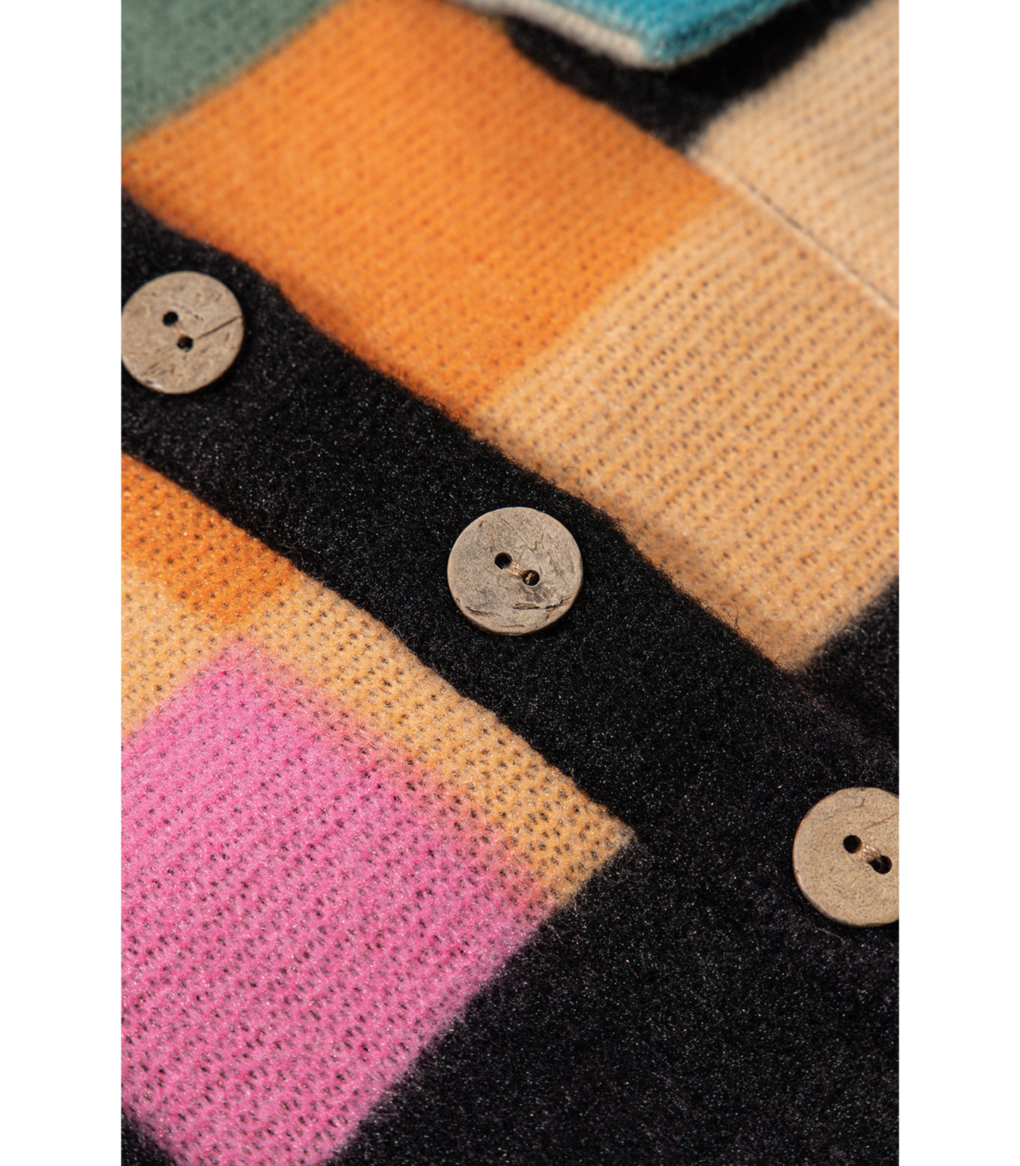 Marit - Multicolour geruite hoodie