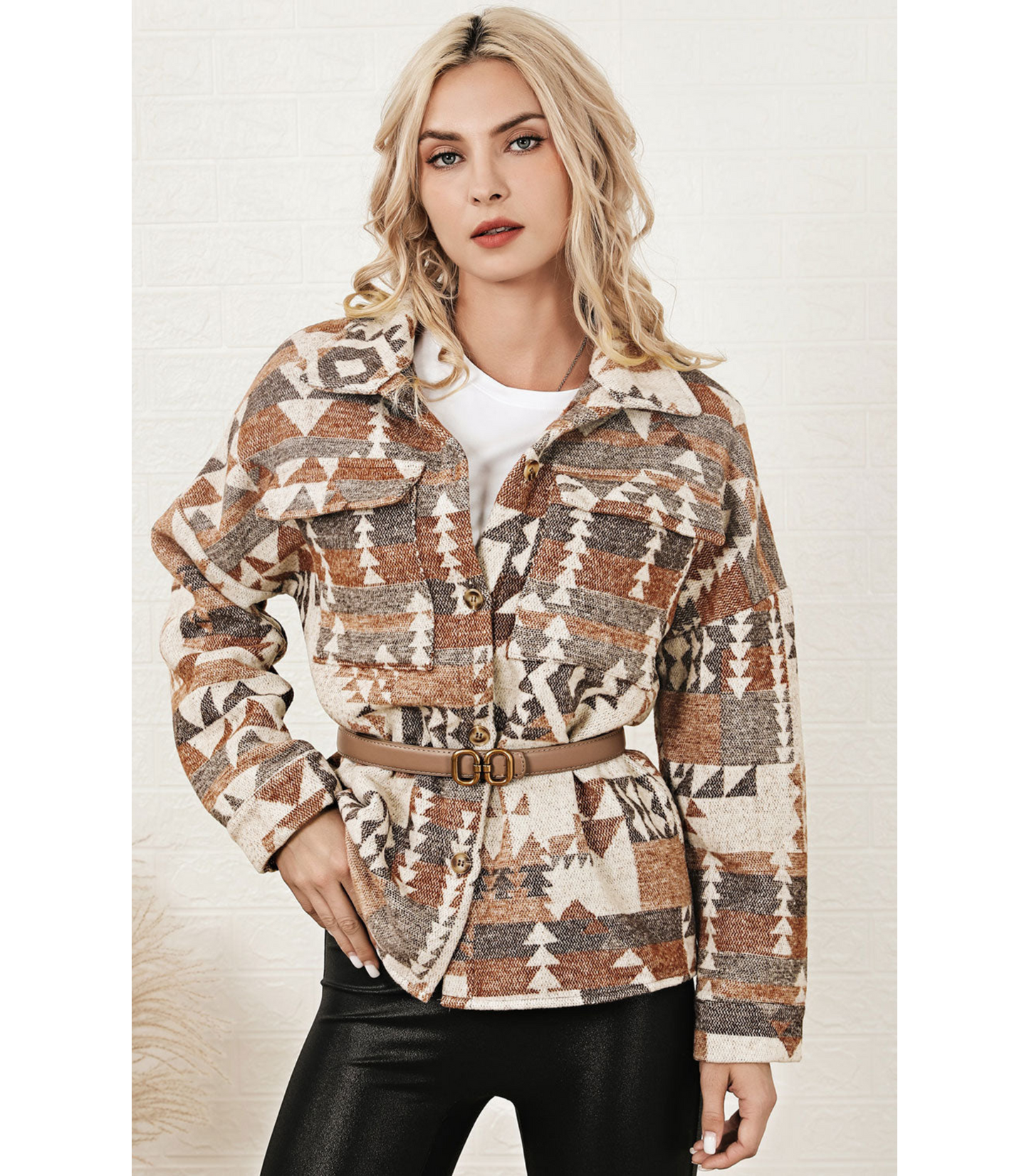 Jazlyn - jacket with belt