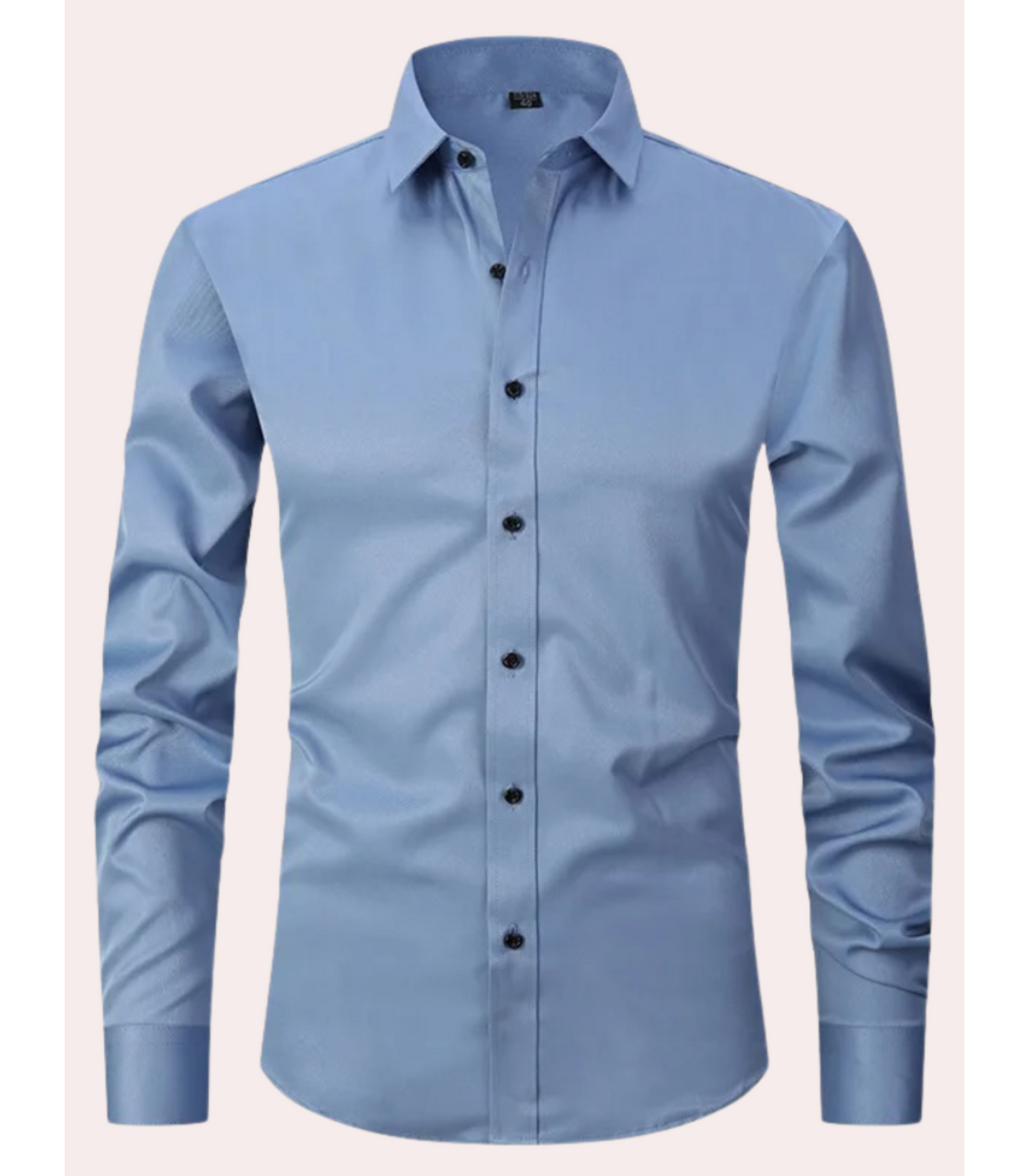 Thomas – Comfortabel Stretch Overhemd voor Heren
