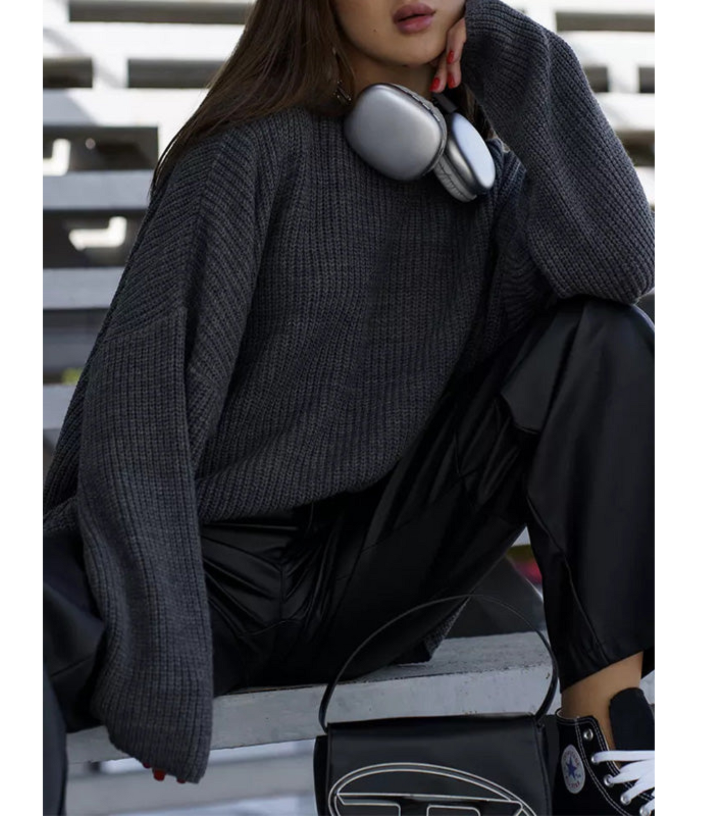 Alejandra - oversized losse warme trui