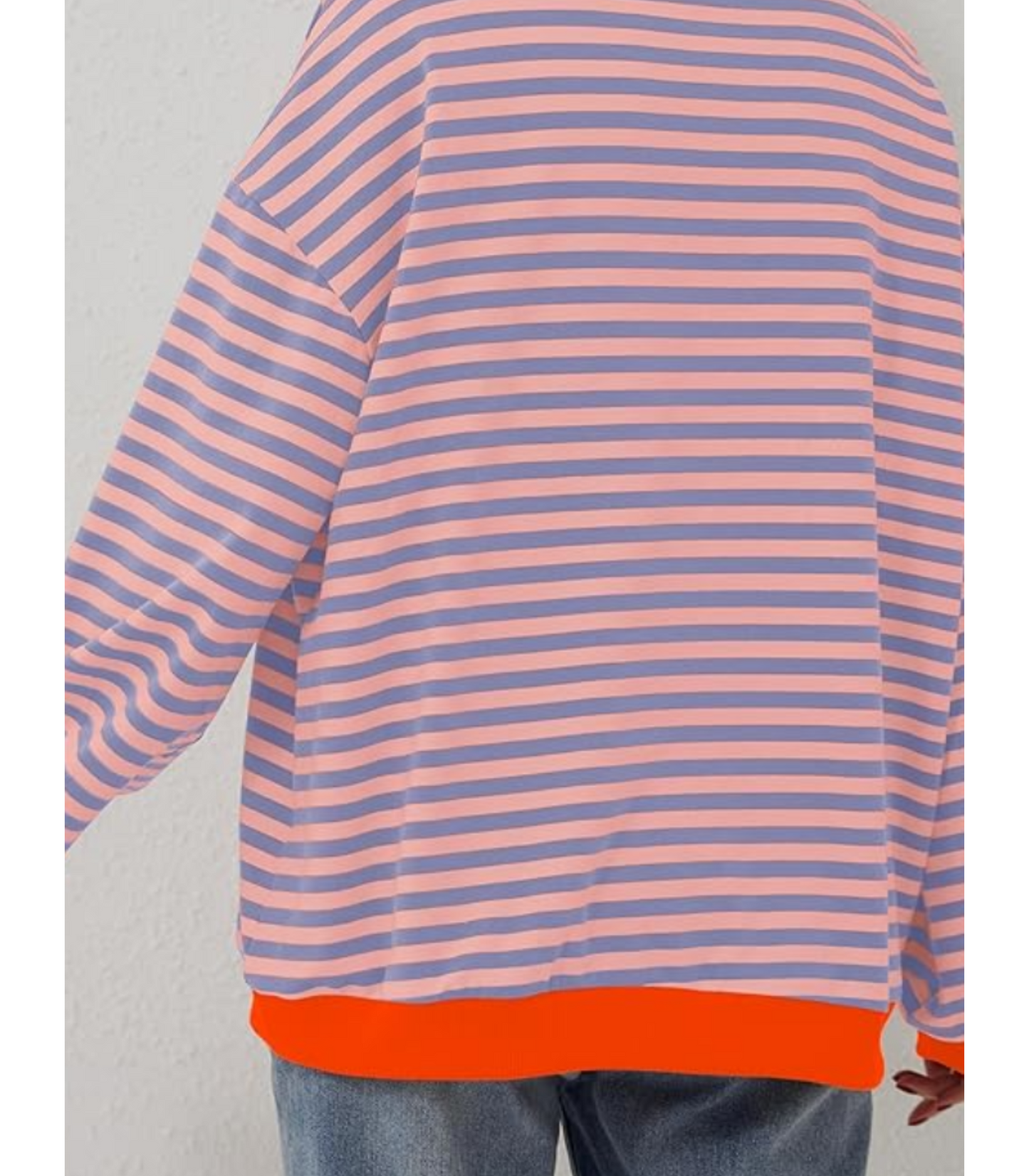 Sharina - Gestreepte oversized trui