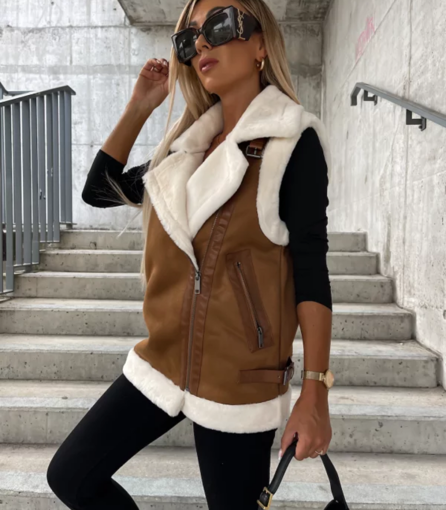 Wendy - bodywarmer wollen