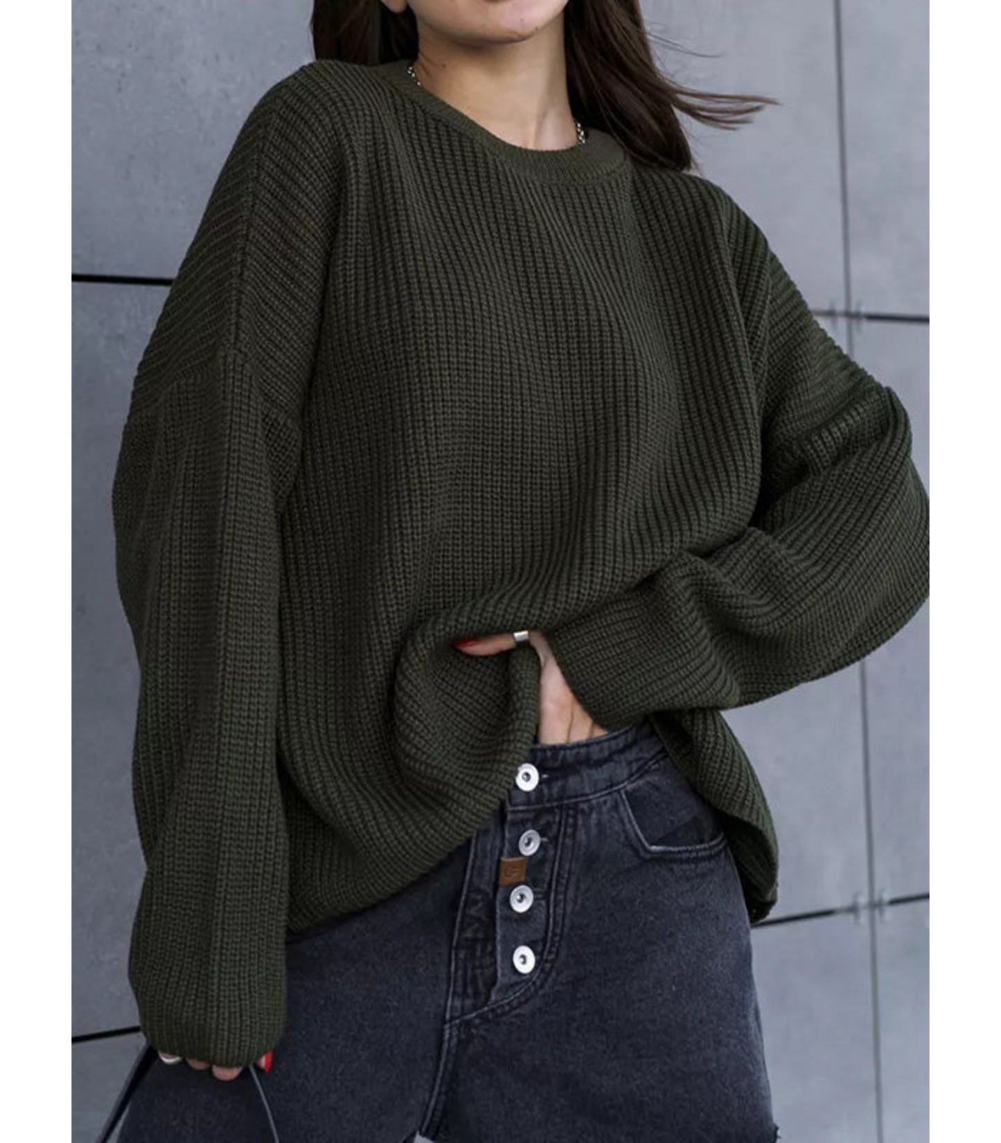 Alejandra - oversized losse warme trui