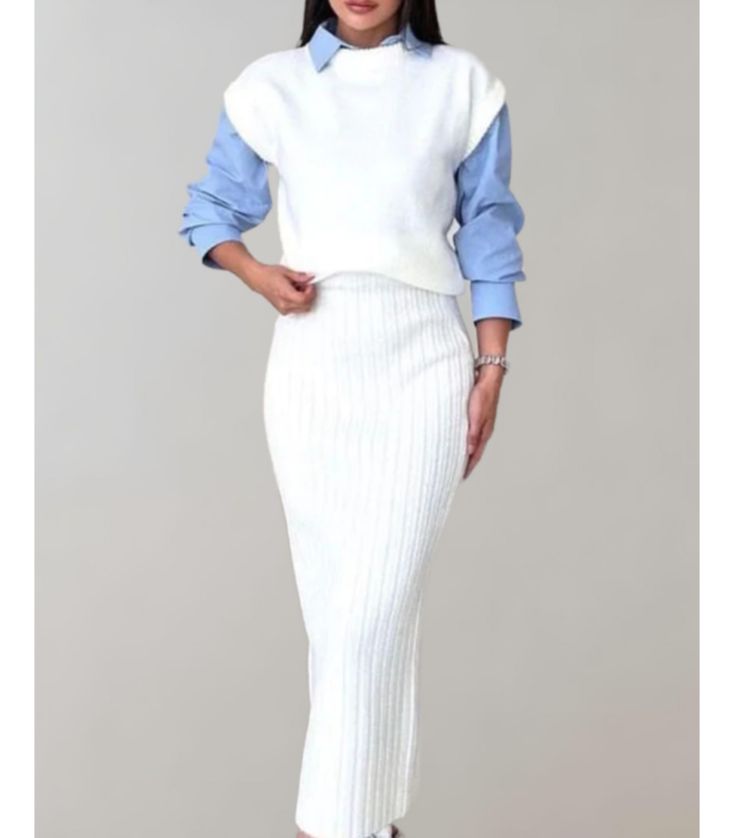 Elif  - moderne gebreide set