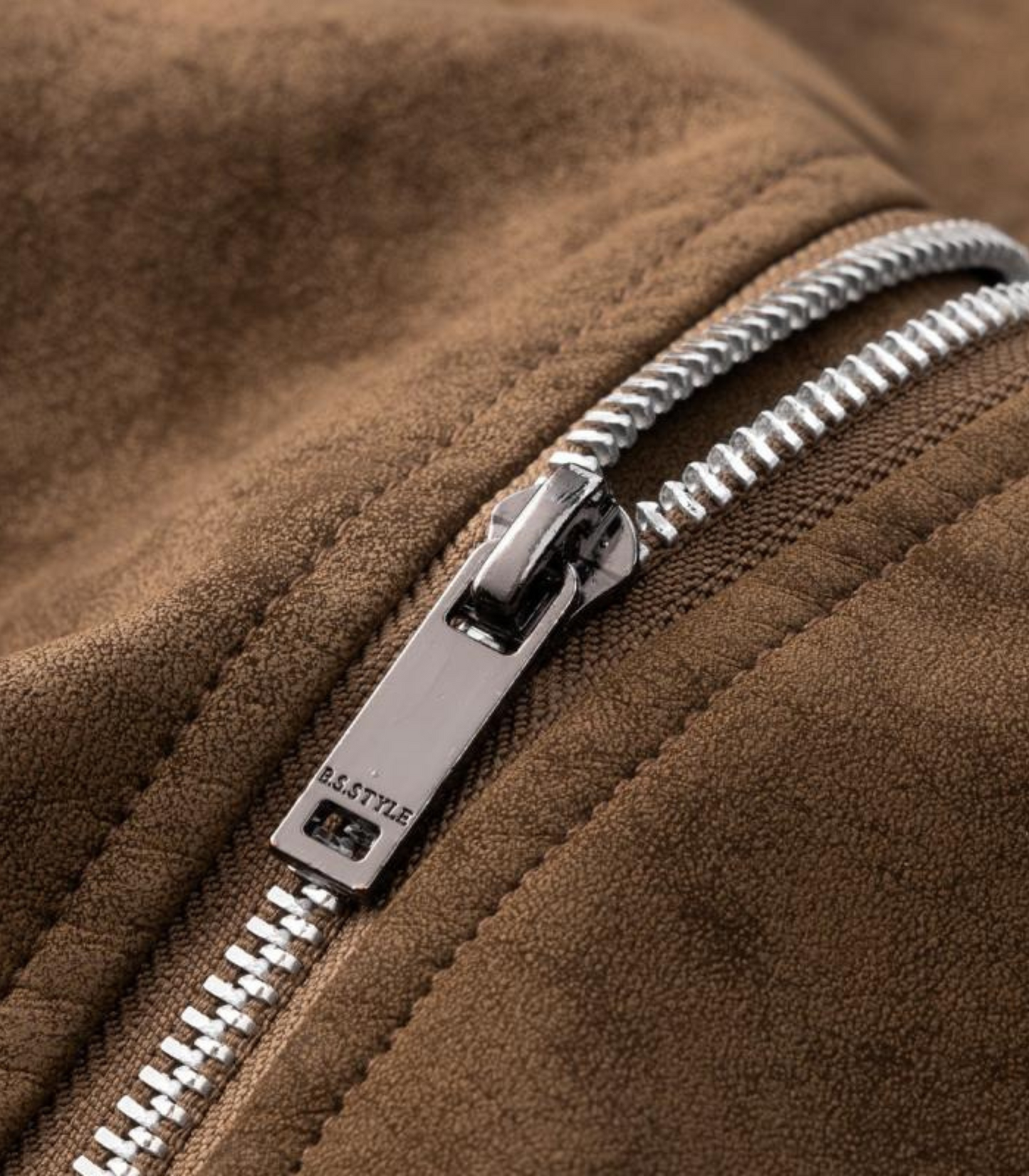 Stanley - retro leren look jas