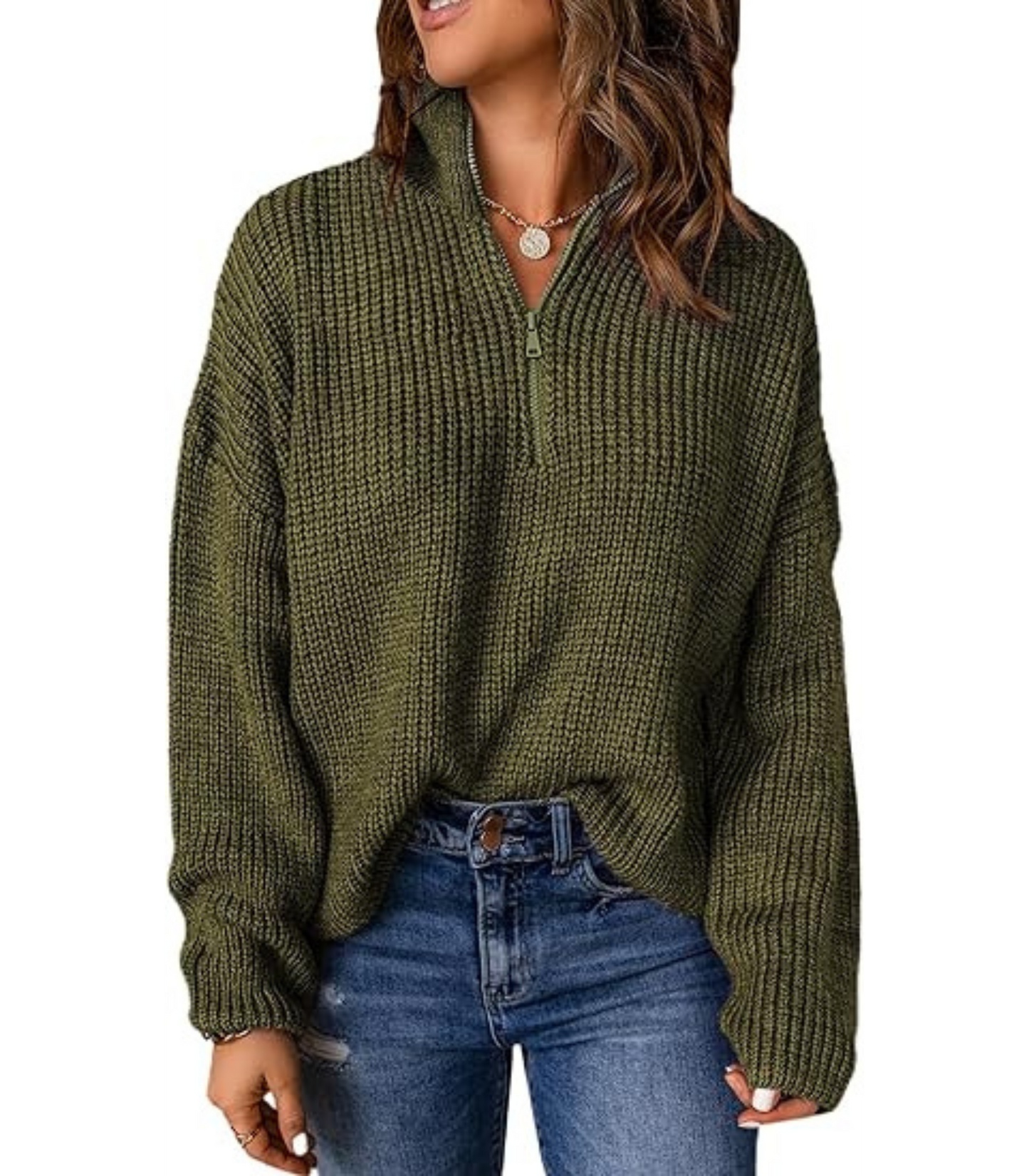 Verena - Half zip sweater voor dames