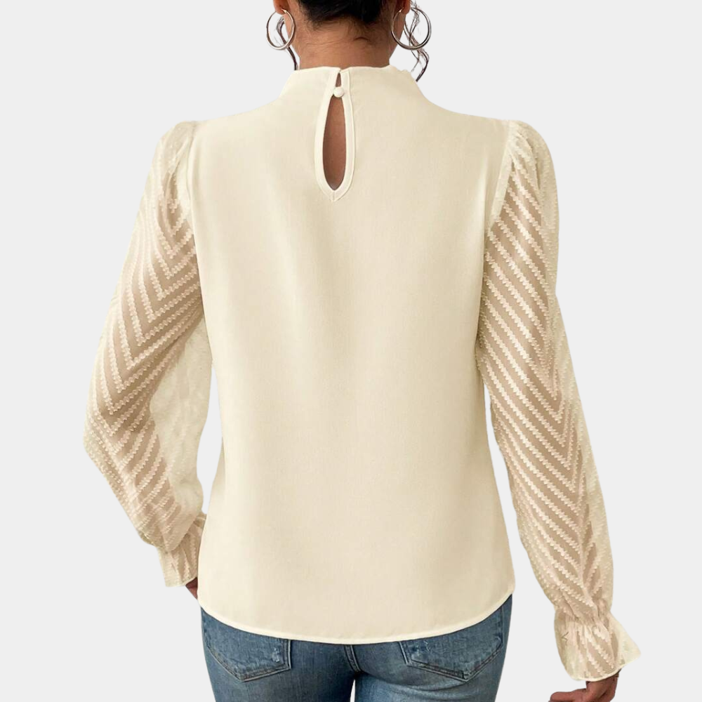 Agata - Luxe trendy chique top