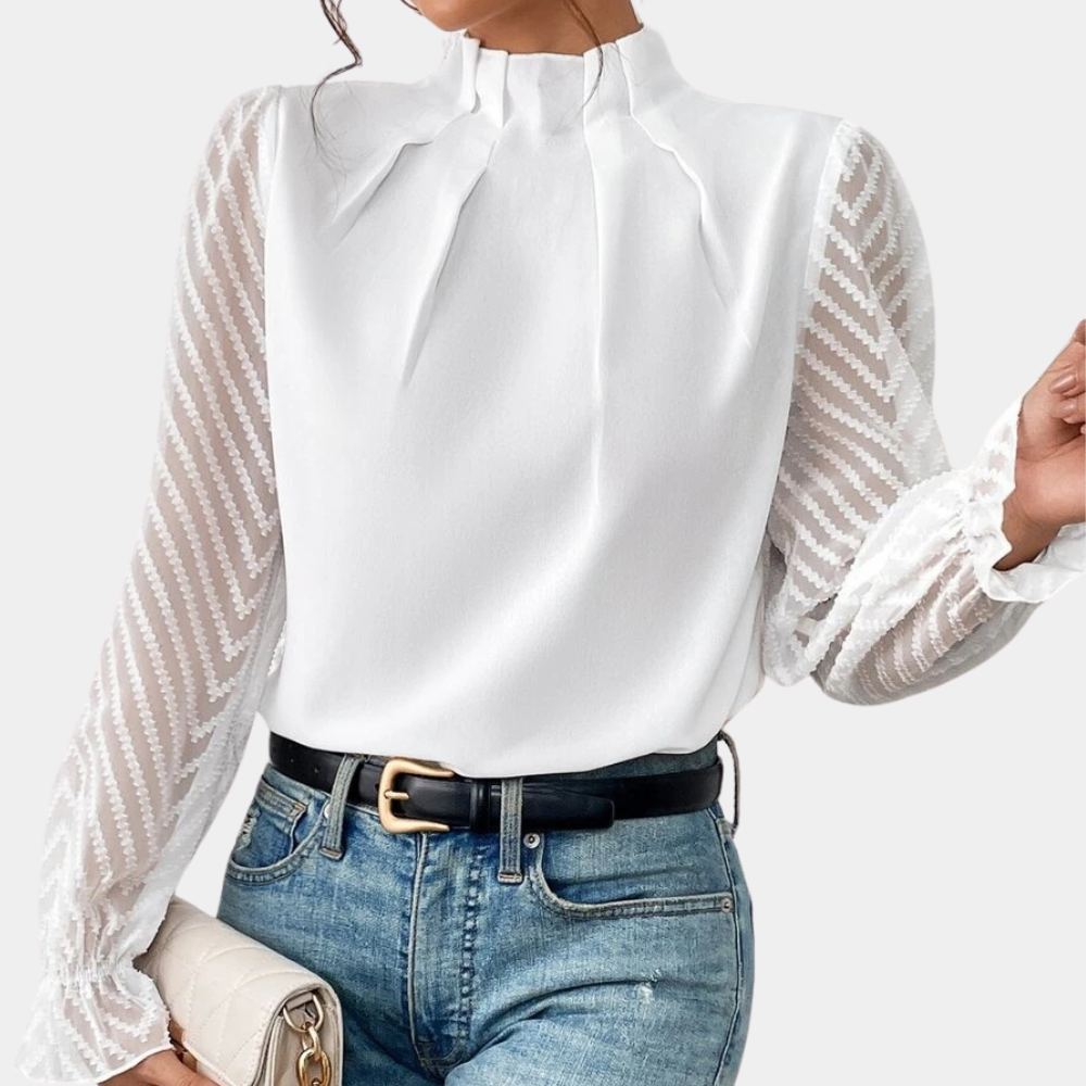 Agata - Luxe trendy chique top