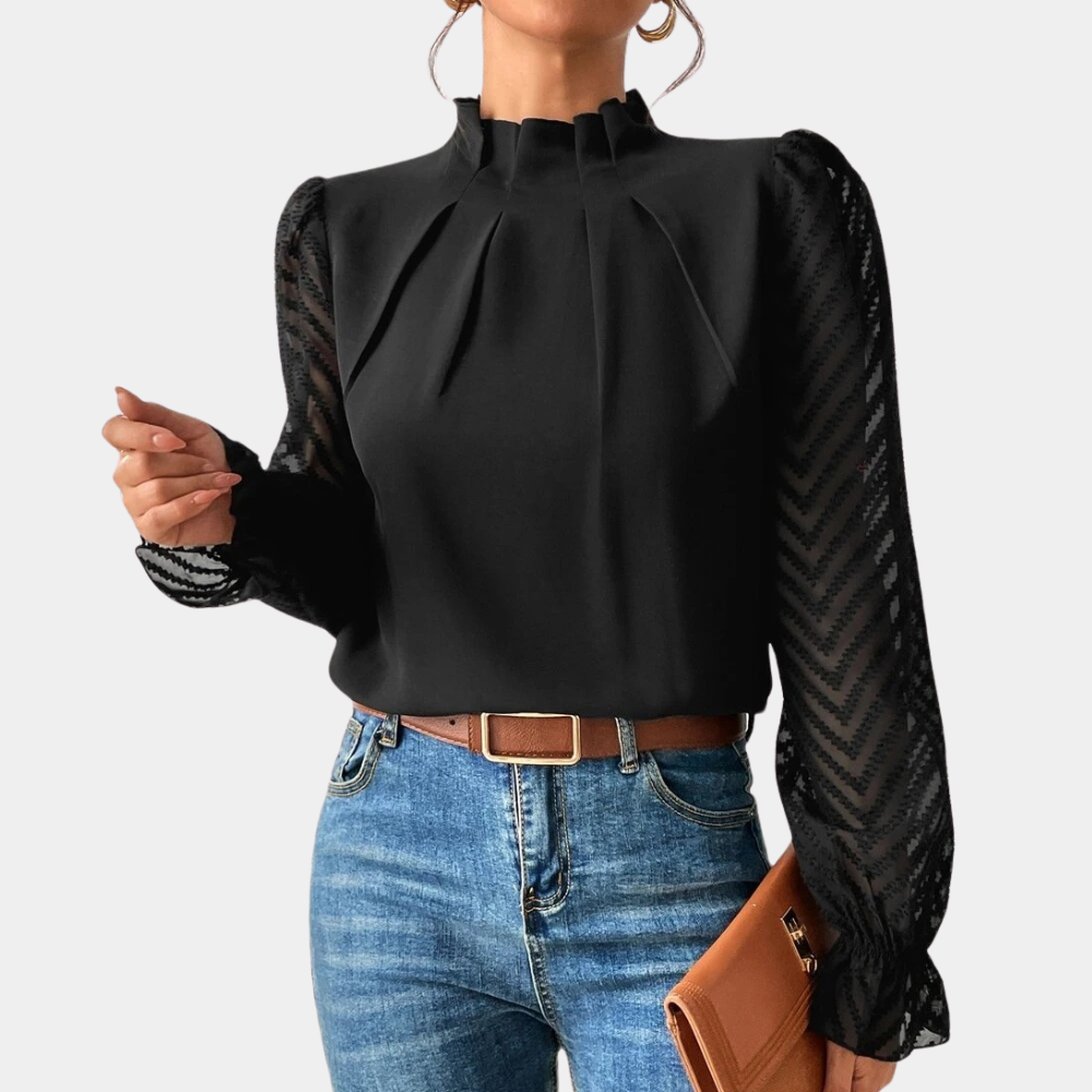 Agata - Luxe trendy chique top