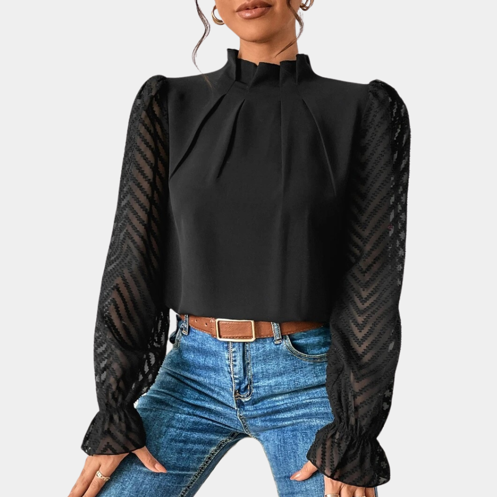 Agata - Luxe trendy chique top