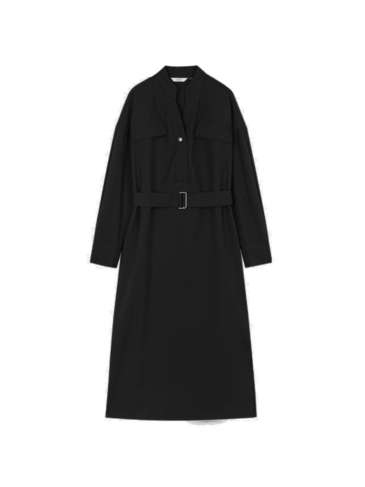 Aliana - Elegante V-Hals Jurk met Riem