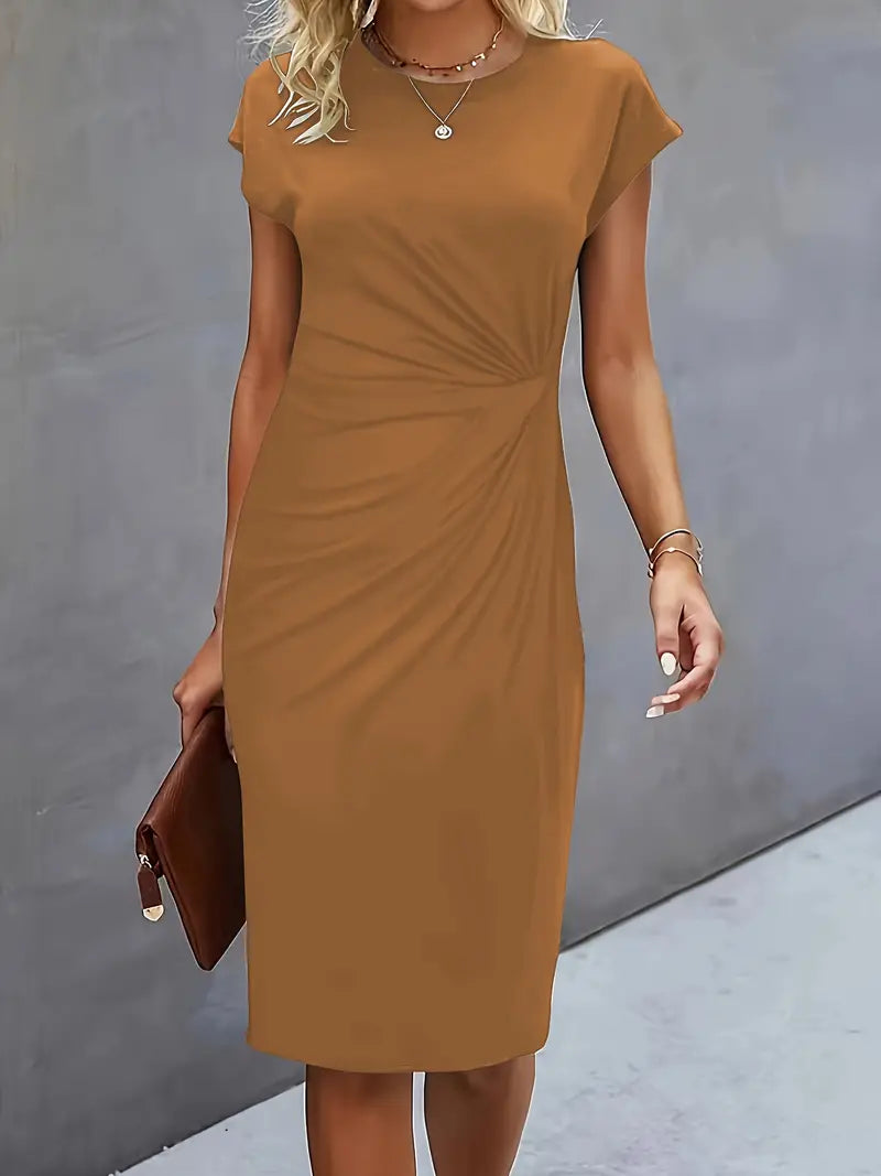 Alison – Tijdloze Midi Jurk