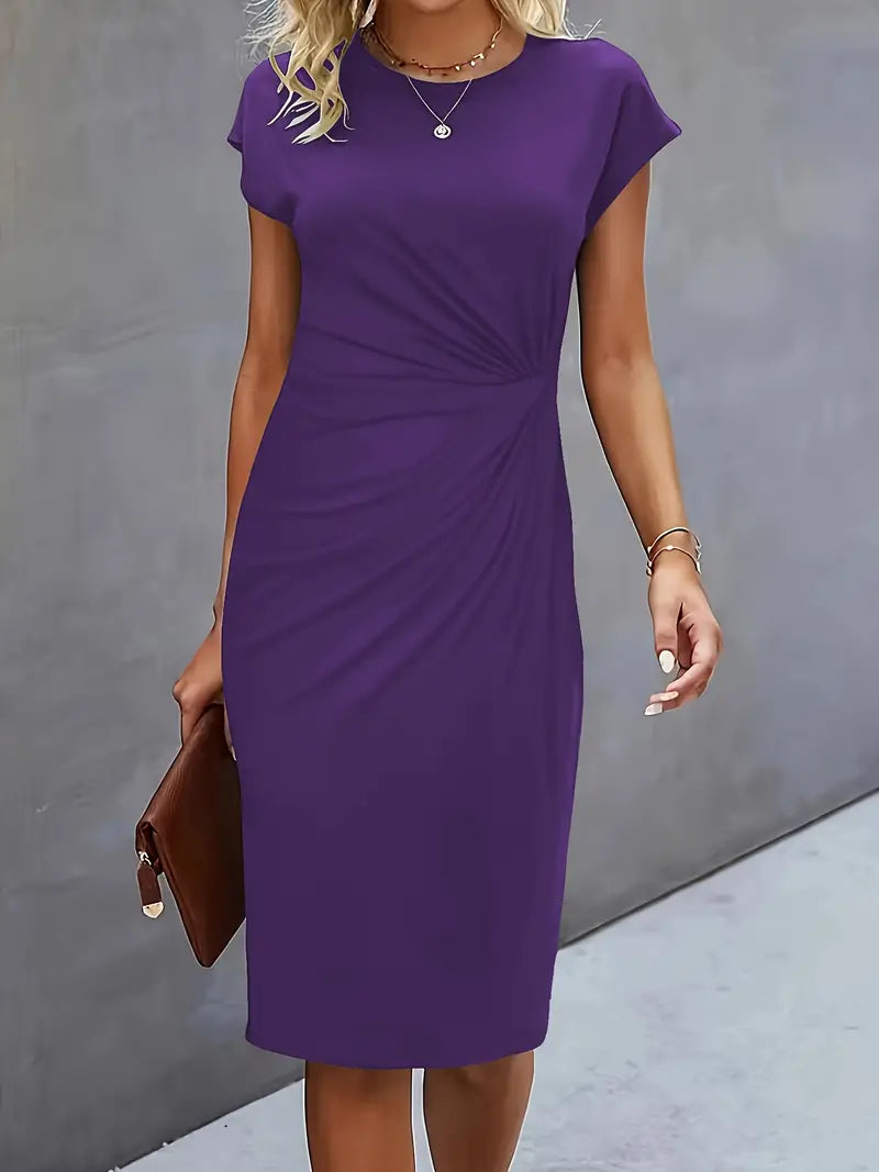 Alison – Tijdloze Midi Jurk