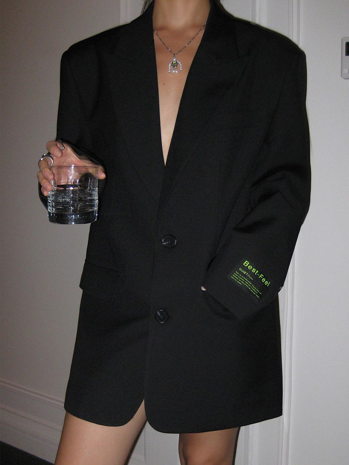 Aliyana - Oversized Klassieke Blazer