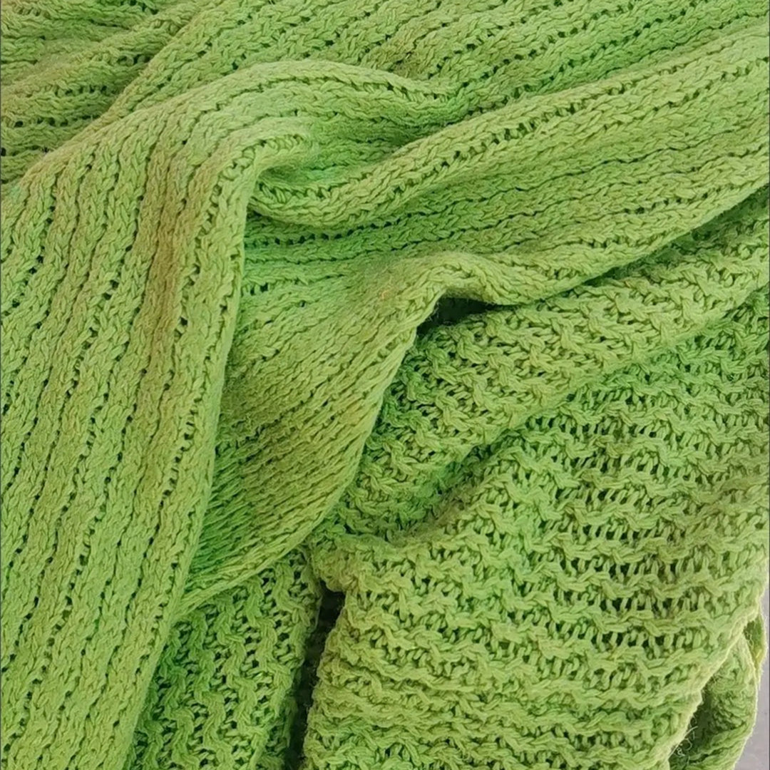 Aymee - lange gebreide wintervest