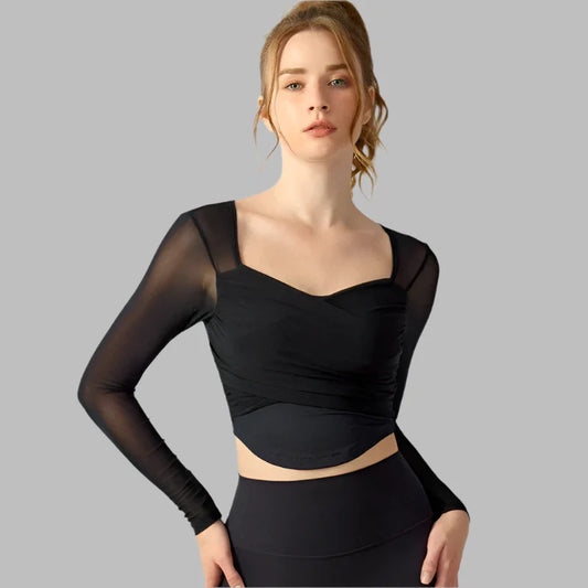 Birte - Top met lange mouwen