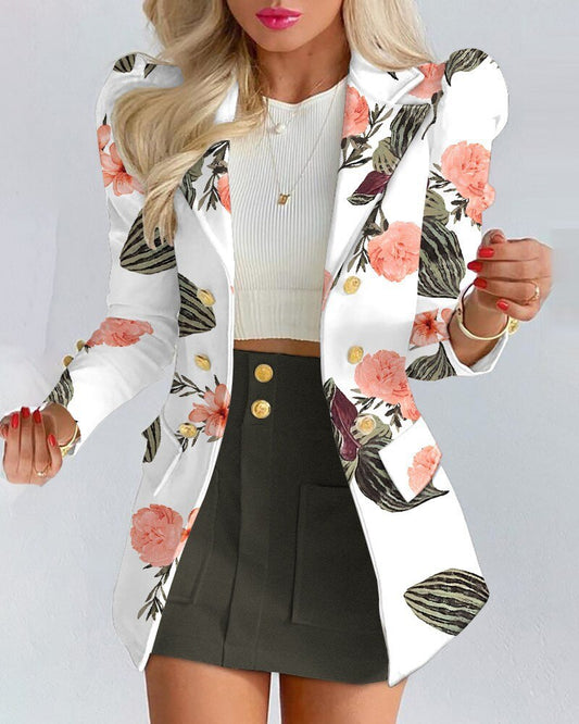 Briana - Stijlvolle 2-Delige Set Blazer en Rok