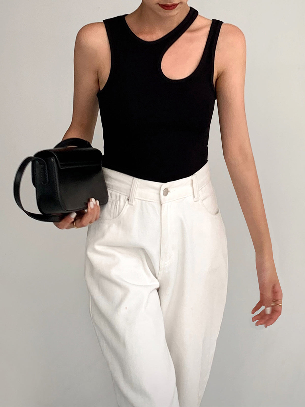 Cailey - Tanktop met Uitsparing