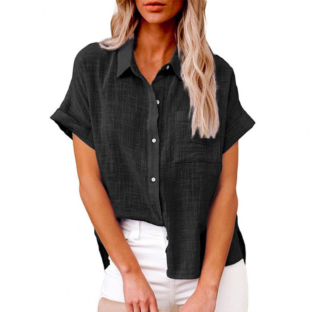 Cathy - Linnen Blouse Dames