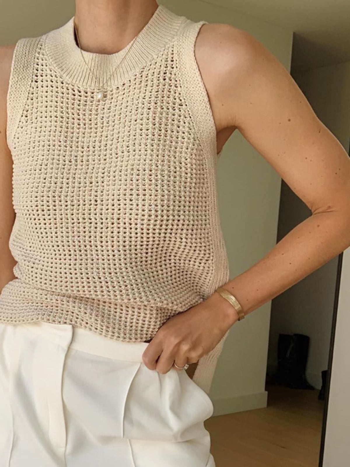 Cherise - Knitted Tank Top