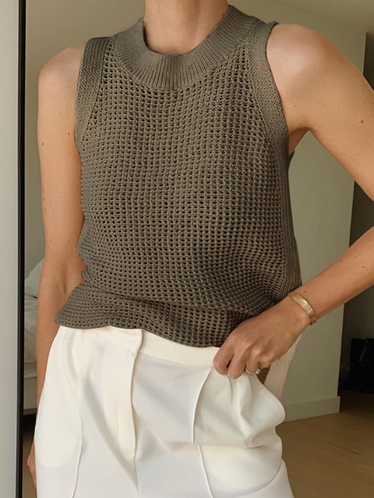 Cherise - Knitted Tank Top