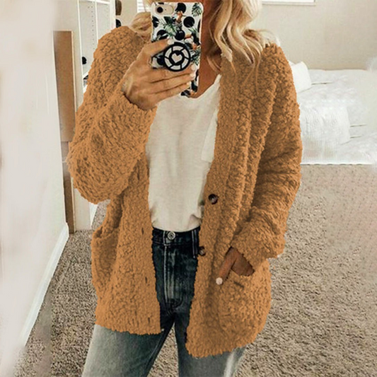 Daniya - Comfortabel teddy vest
