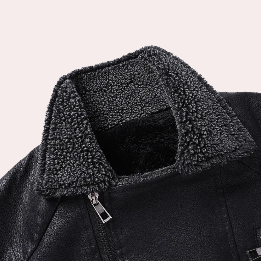 Dano - Lerenlook Jas voor Heren