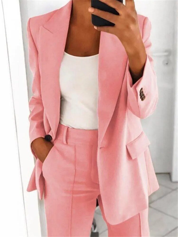 Delia -  Business Set Blazer en Broek