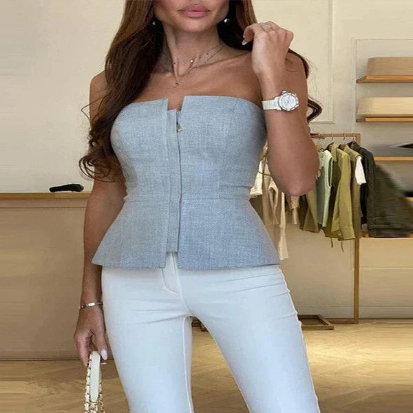 Diona - Schoudelloze Top