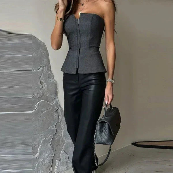 Diona - Schoudelloze Top