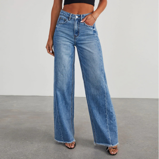 Elara - Hoge Taille Dames Jeans