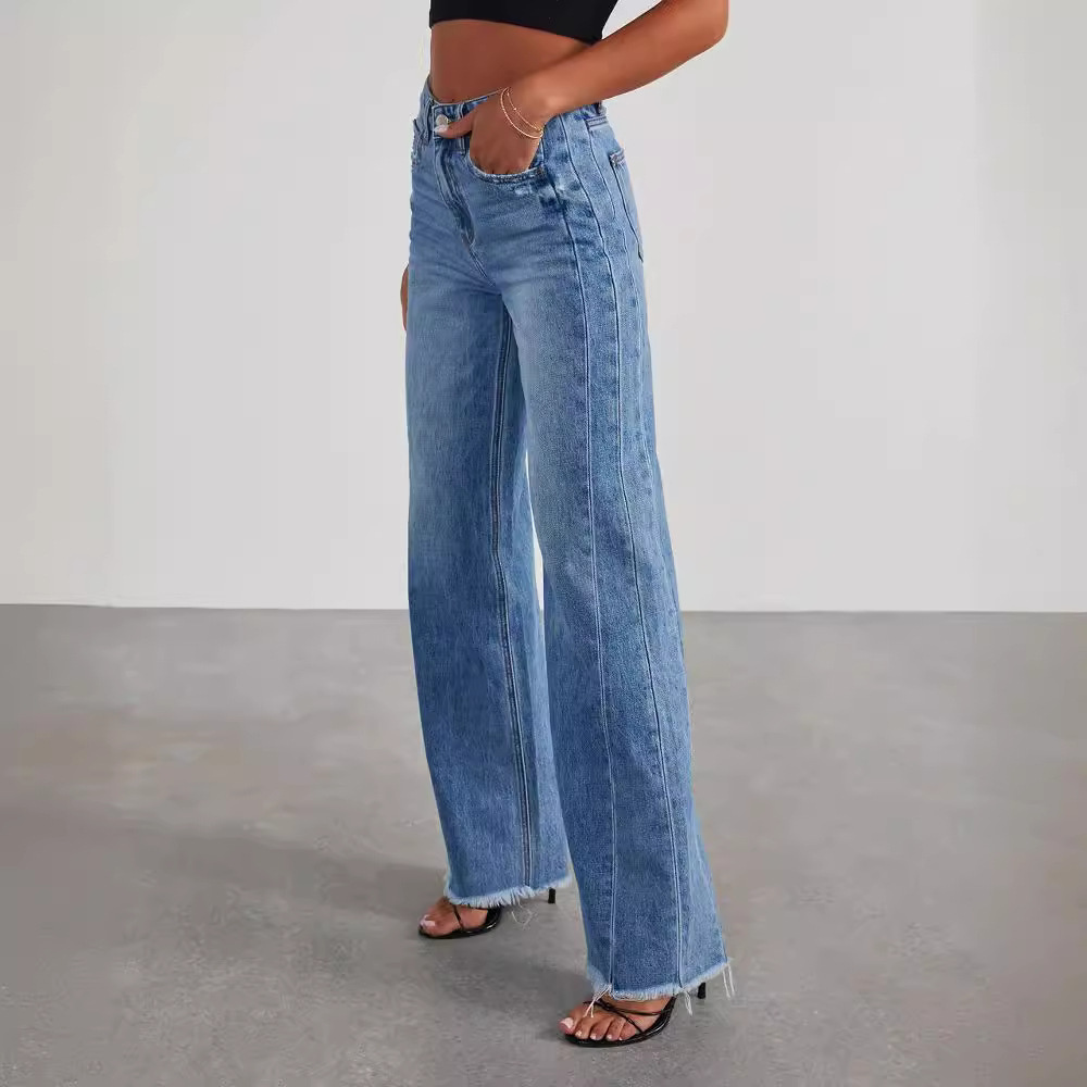 Elara - Hoge Taille Dames Jeans
